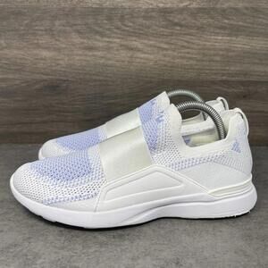 APL Techloom Bliss Sneakers Womens Size 8.5 White Purple Athletic Propulsion Lab